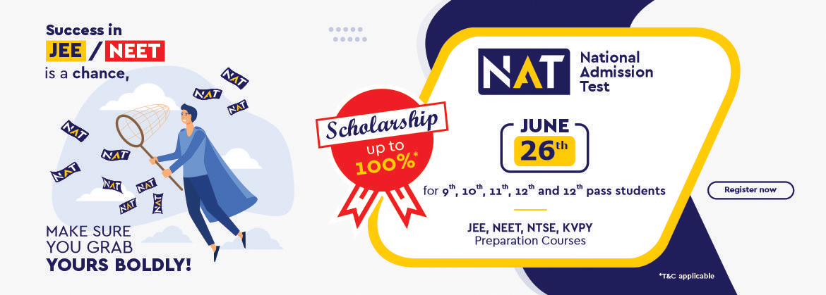NAT National Level Online Test for Admission and Scholarship