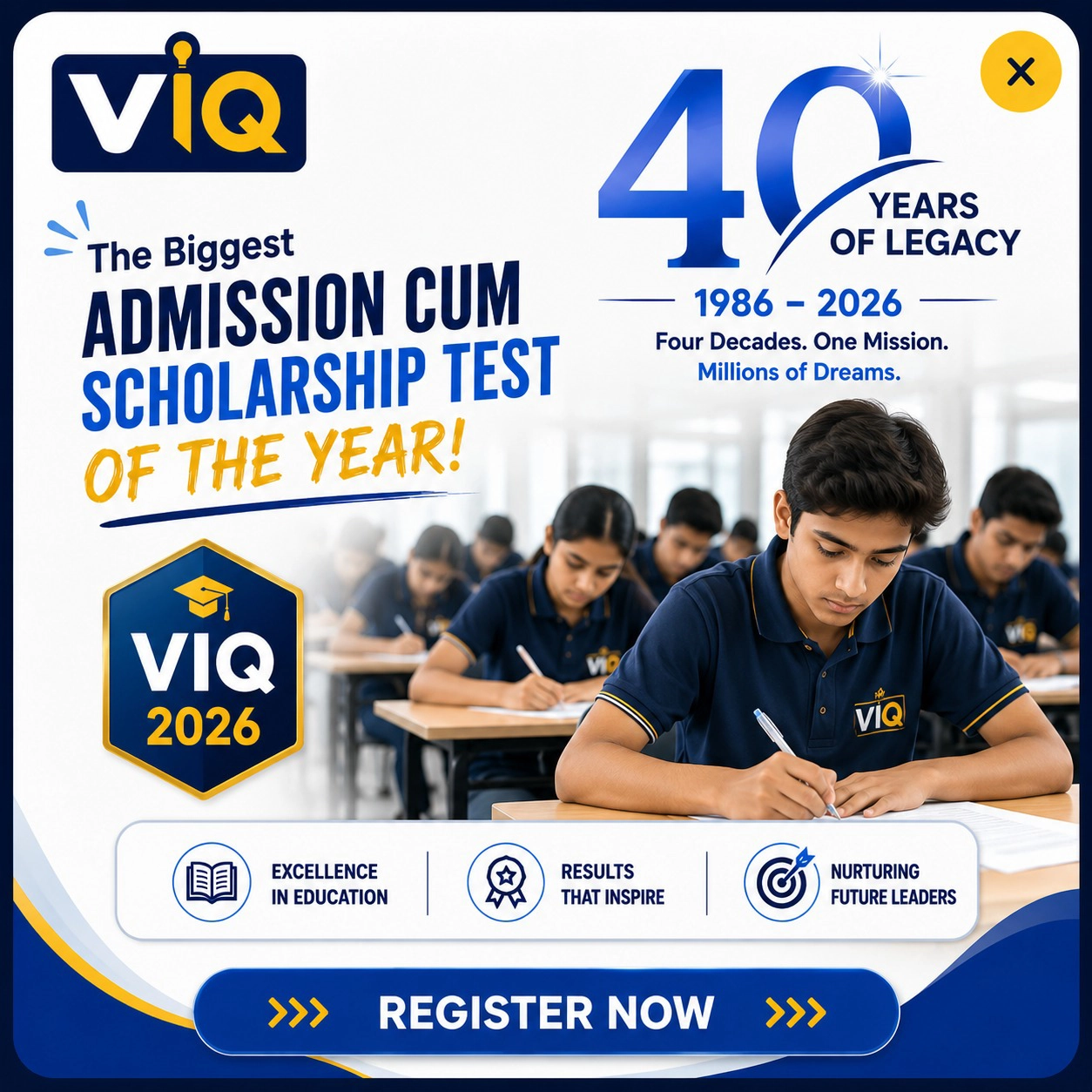 Vidyamandir Intellect Quest registration