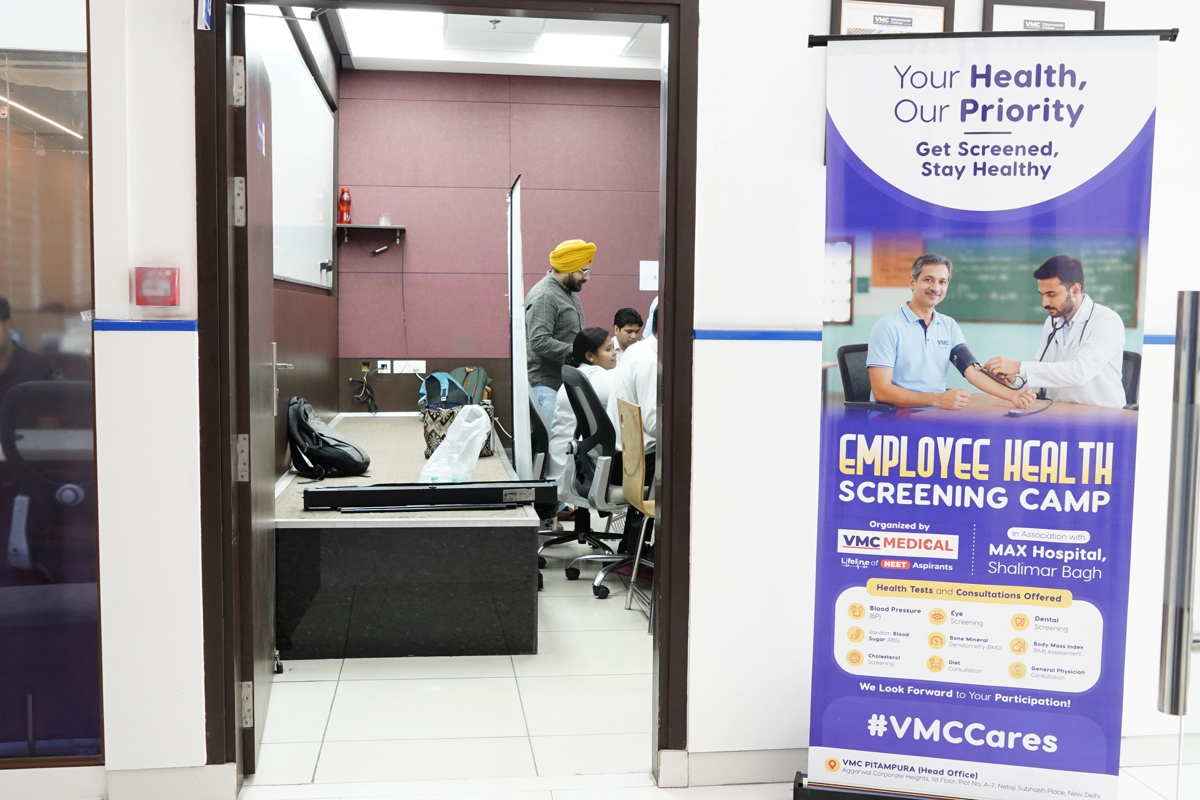 VMC NEET student event