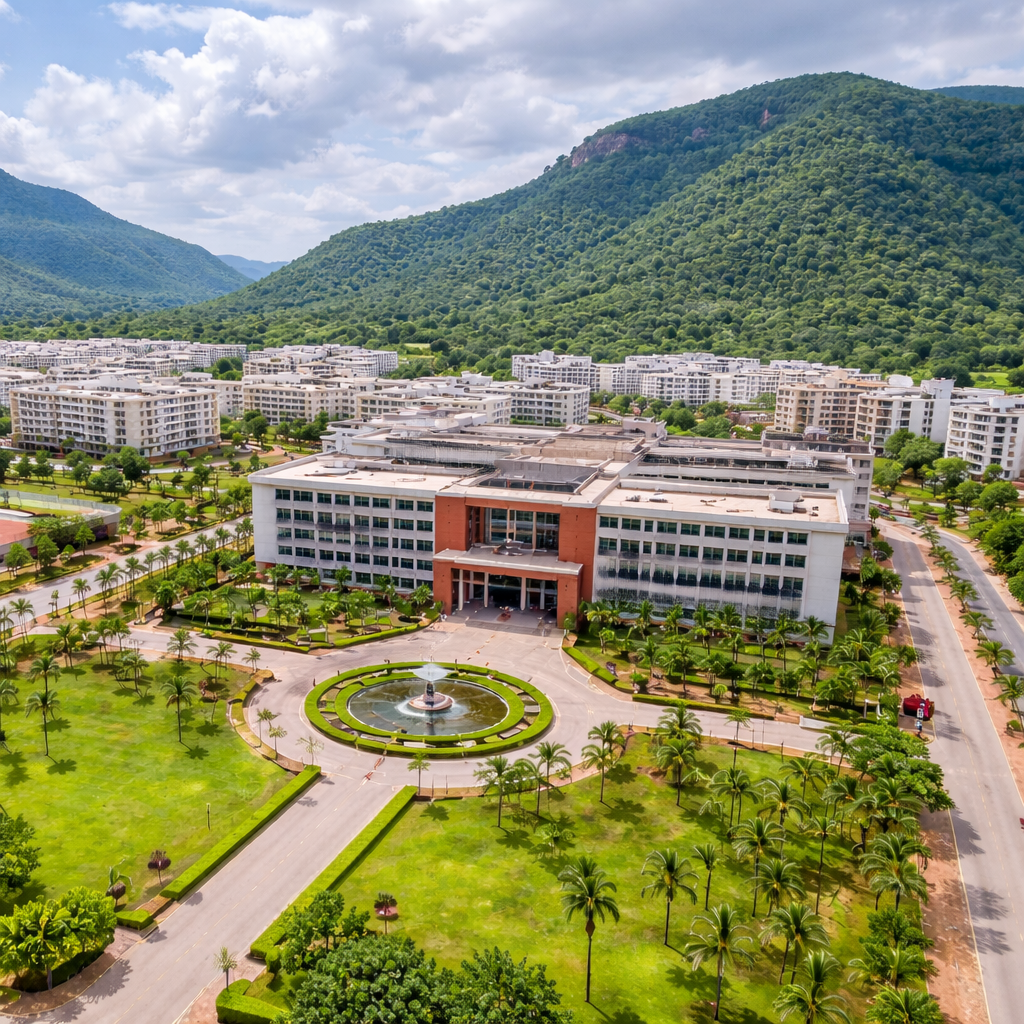 iit tirupati campus building