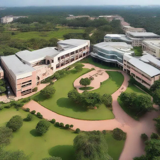 iit madras campus view