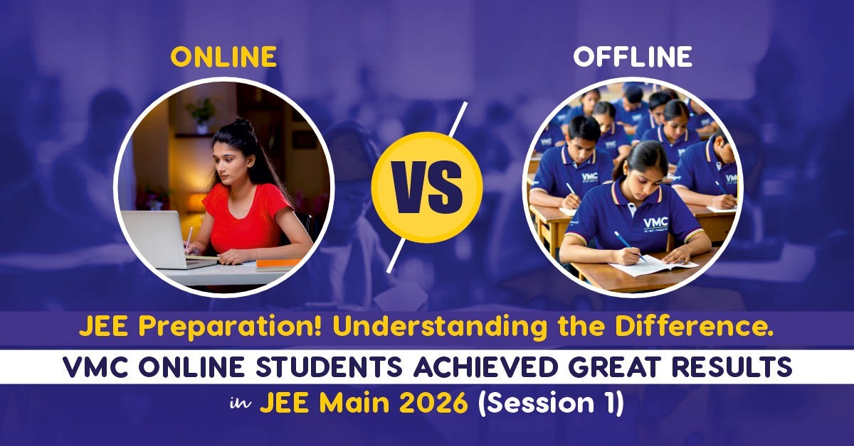 online vs offline JEE preparation
