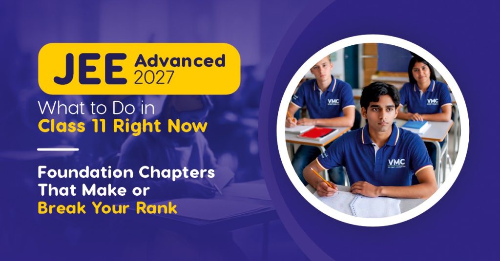 JEE Advanced 2027 Class 11 Foundation Chapters Guide
