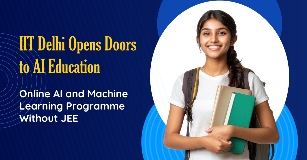 IIT Delhi AI course without JEE