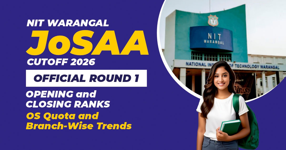 NIT Warangal JoSAA Cutoff 2026