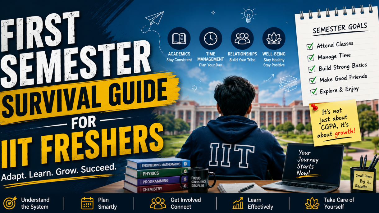 First Semester Survival Guide for IIT Freshers