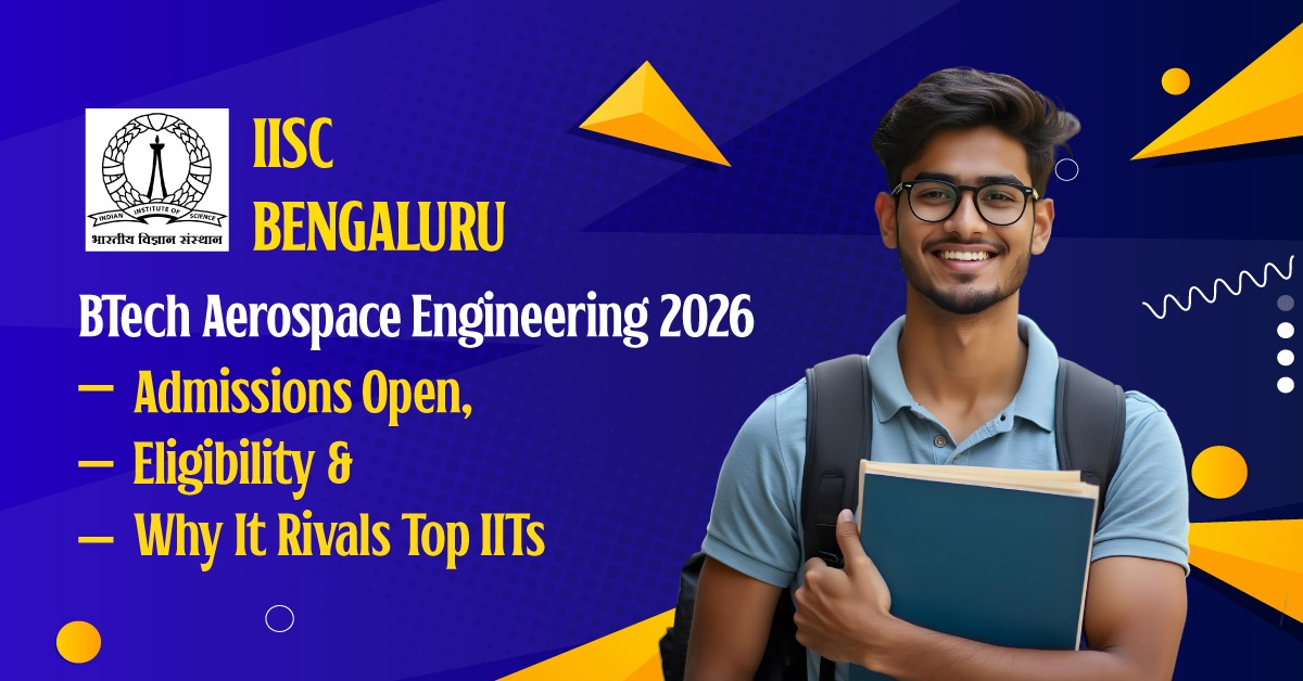 IISc BTech Aerospace Engineering