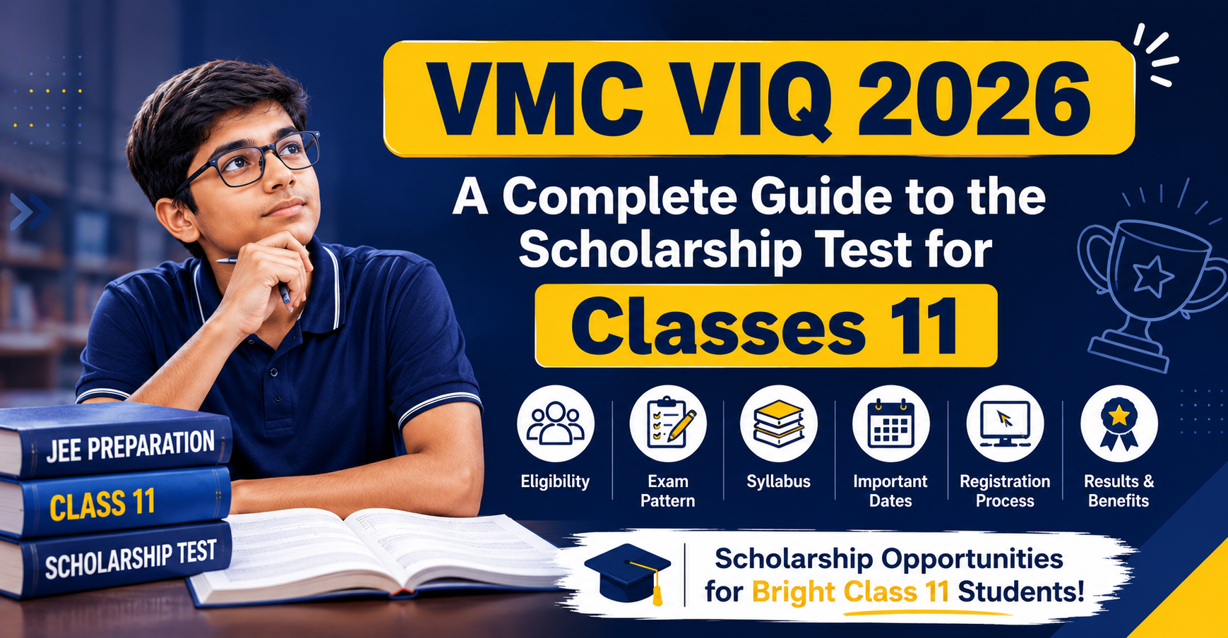 scholarship test for Class 11