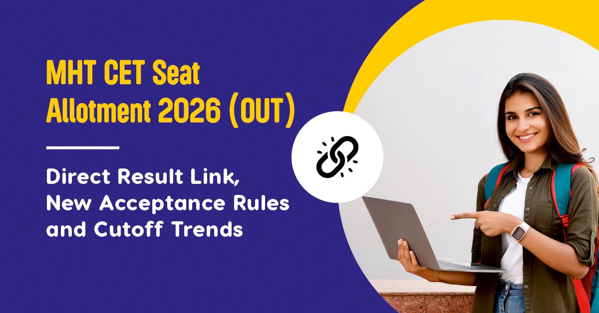 MHT CET 2026 Seat Allotment